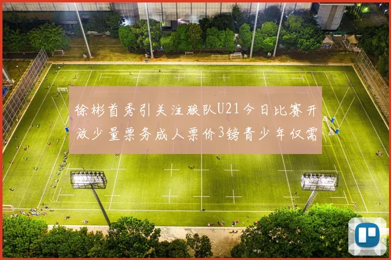 徐彬首秀引关注狼队U21今日比赛开放少量票务成人票价3镑青少年仅需1镑